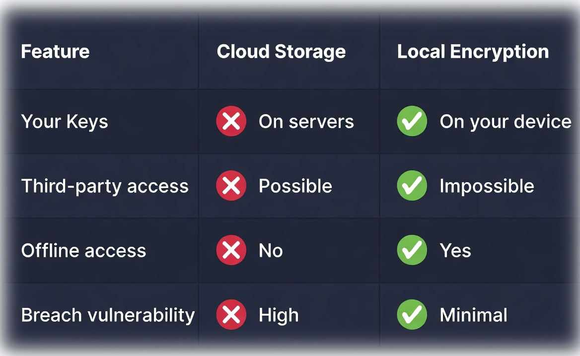 cloud storage local encryption
