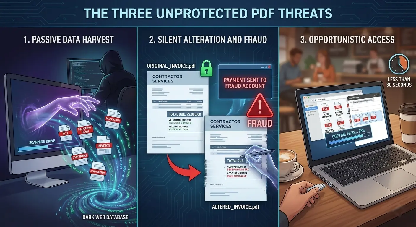 threats due to which you need to encrypt pdf documents