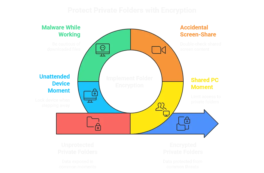 why its necessary to encrypt folder